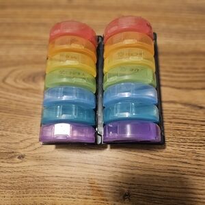 2 Weekly Pill Organizers AM & PM NWOT